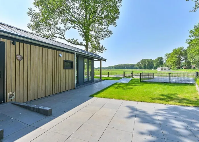 Luxe Lodge voor 4 personen - Rolstoel-toegankelijk