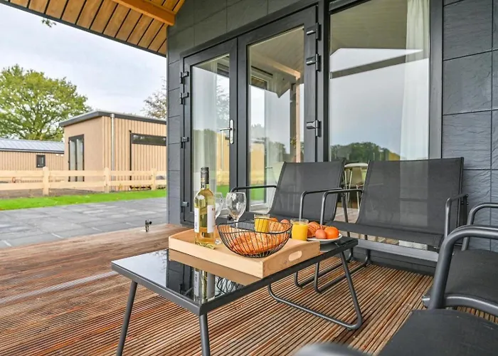 Luxe Lodge voor 4 personen met Sauna