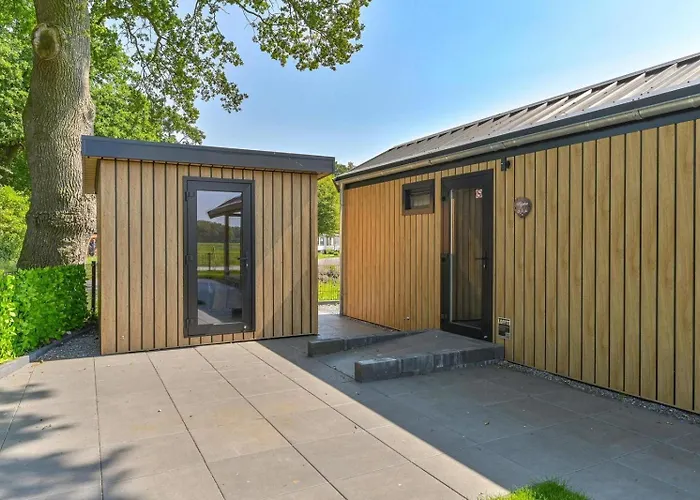 Luxe Lodge voor 4 personen - Rolstoel-toegankelijk